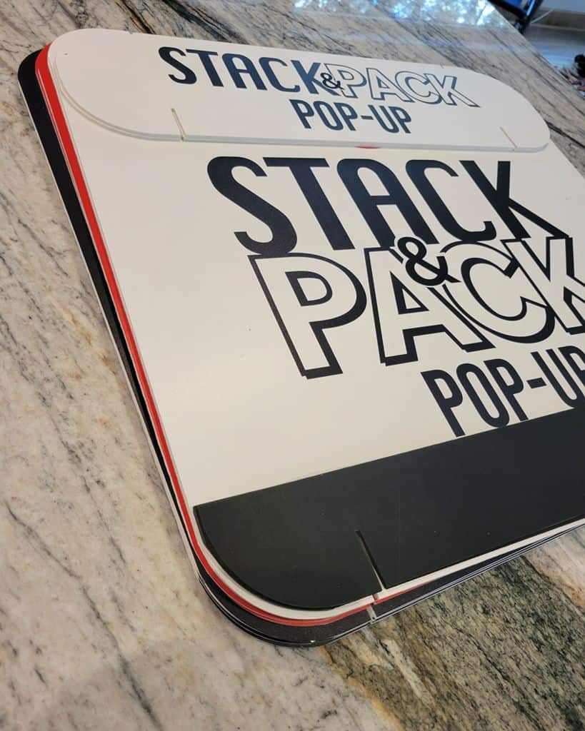 Stack&Pack disassembled & ready to ship
